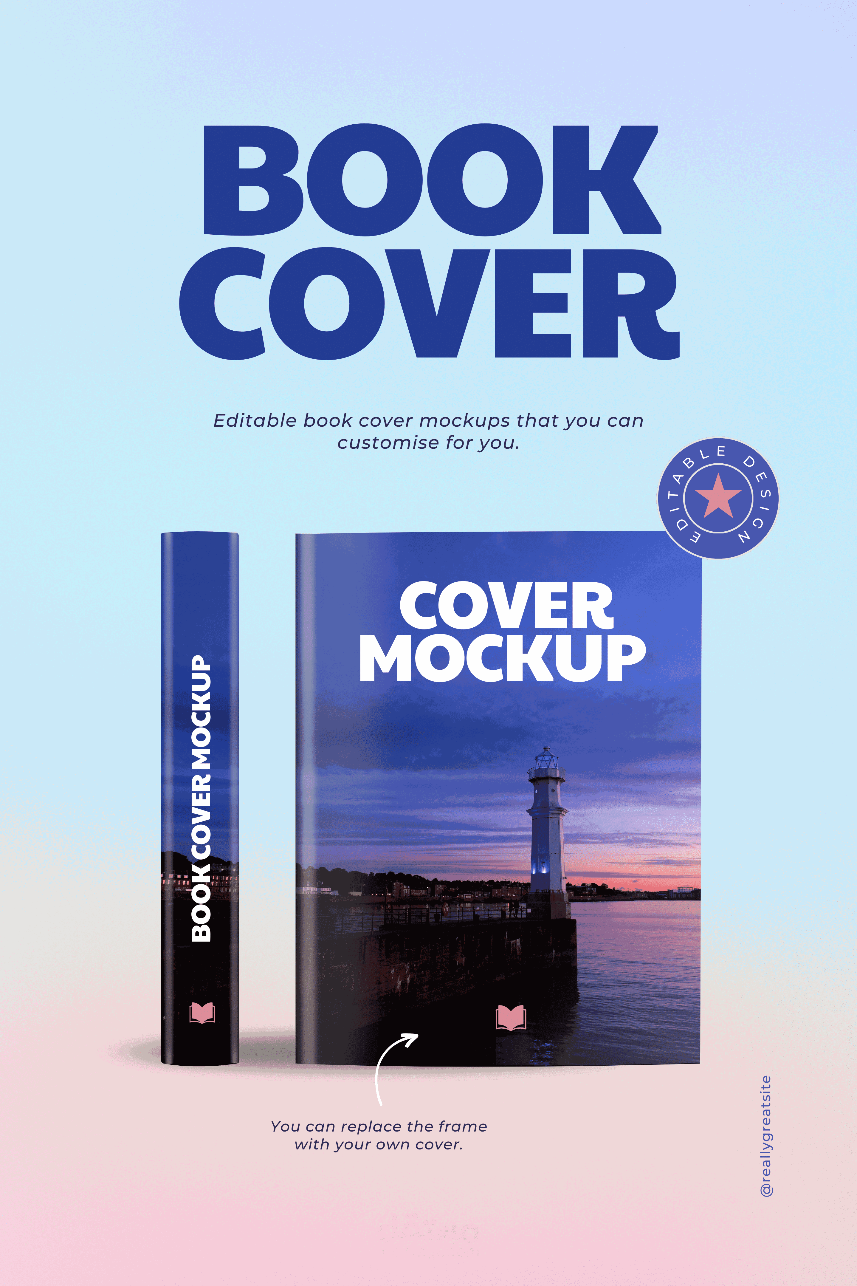 Book cover  / غلاف كتاب