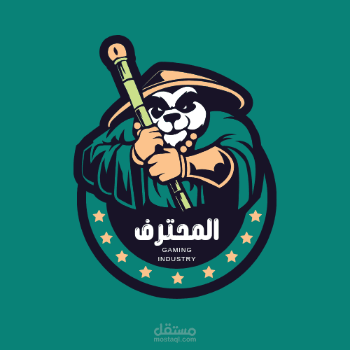 تصميم لوجو جيمنج احترافي