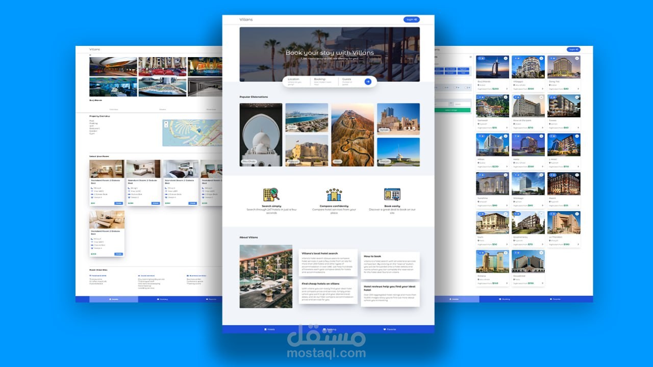 Villans hotels booking