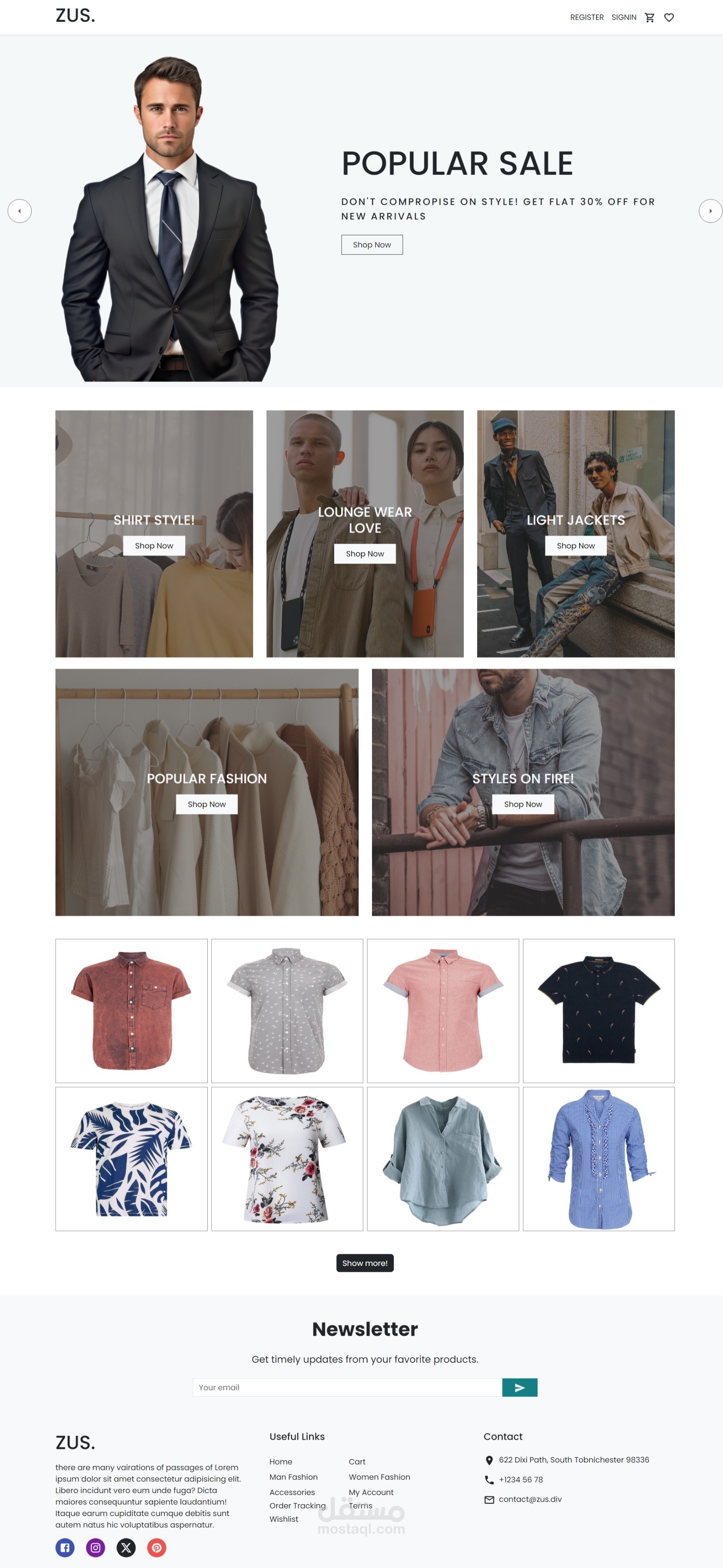 ZUS E-Commerce