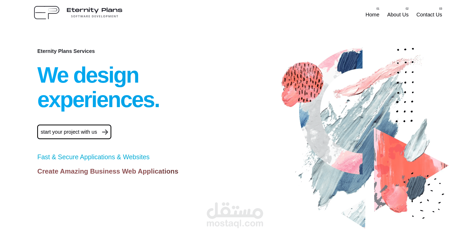 web developer at Eternityplans company