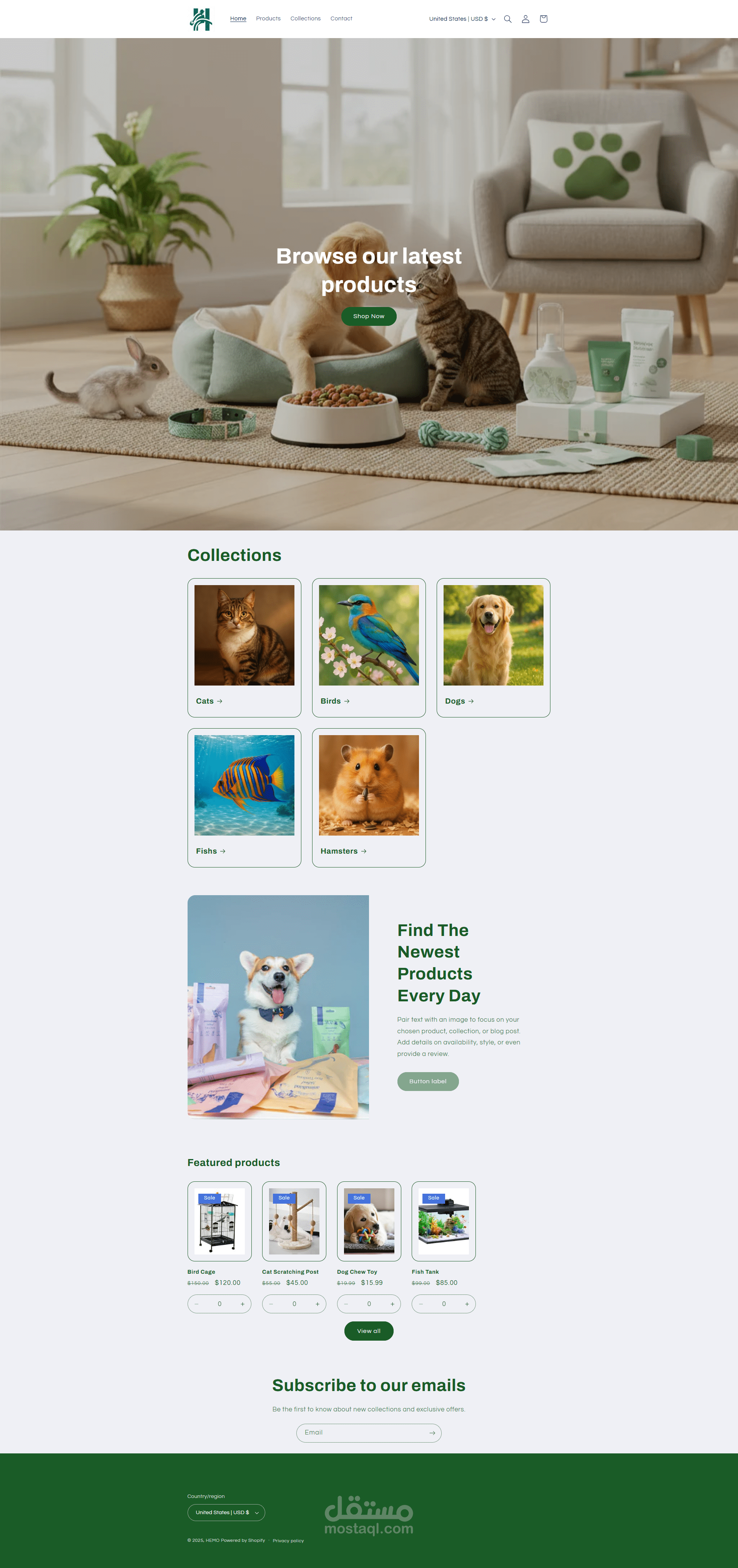 (HEMO) Shopify store