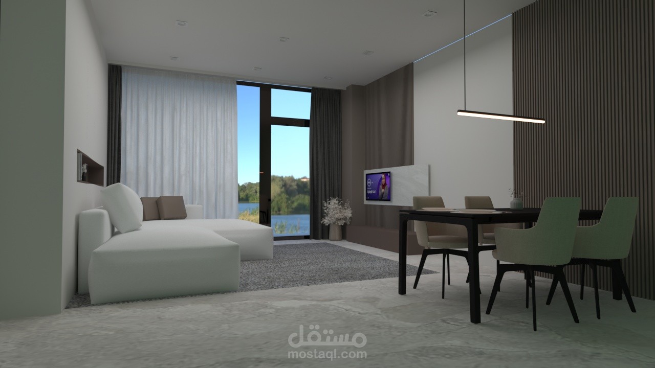 غرفة معيشة