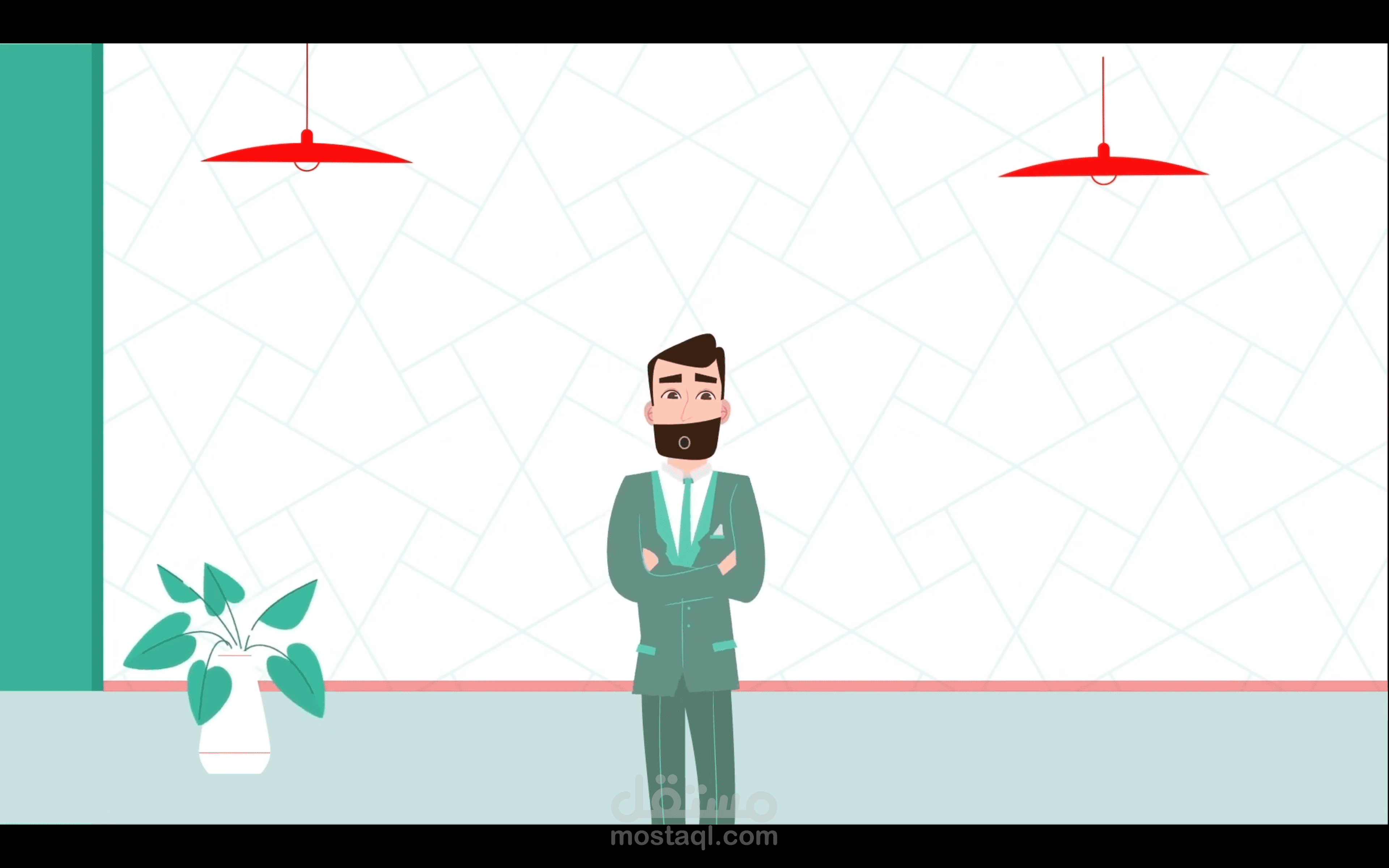 فيديو موشن جرافيك لمؤسسة sakan holiday