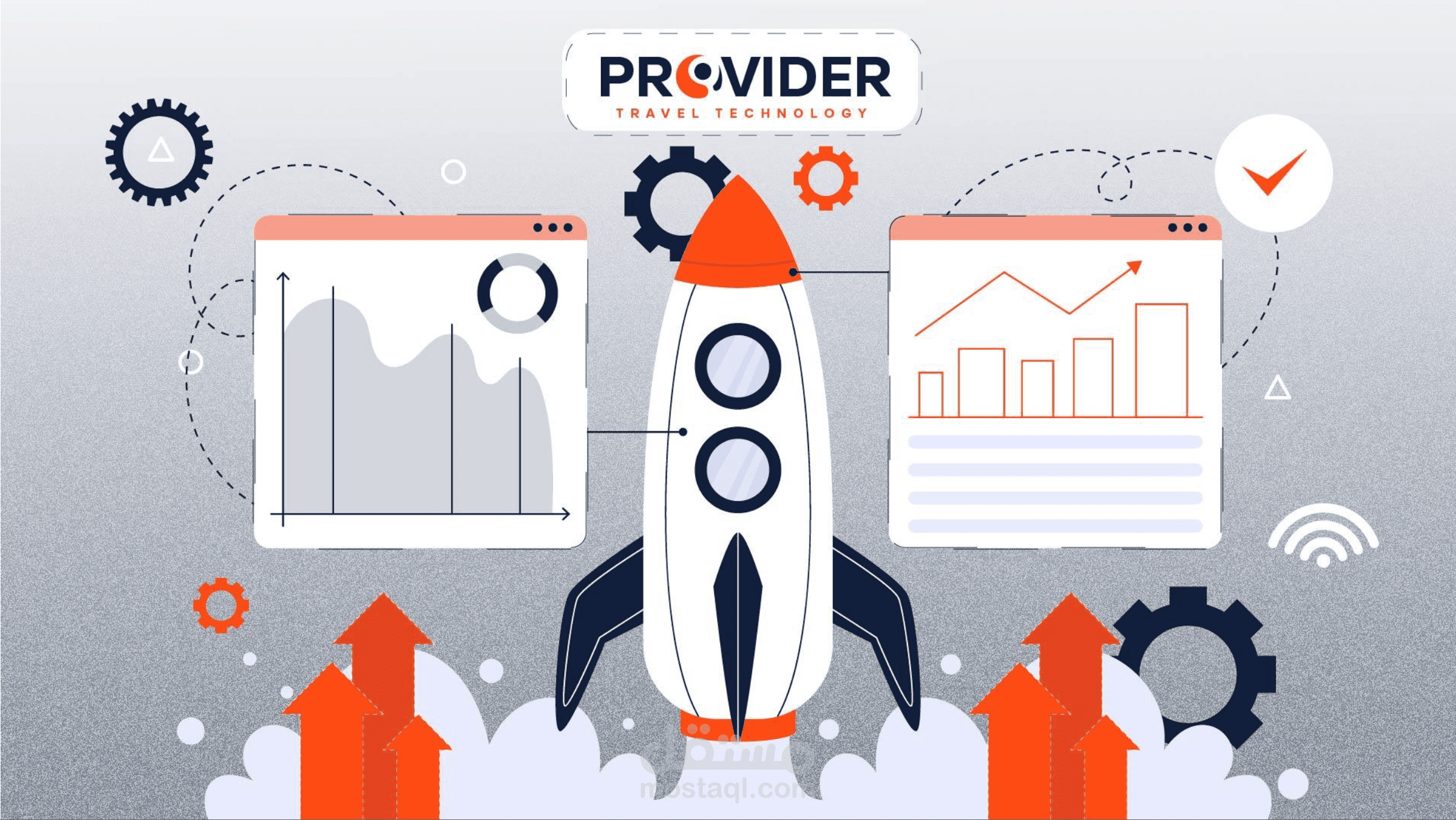 موشن جرافيك لشركة Travel Provider العالمية