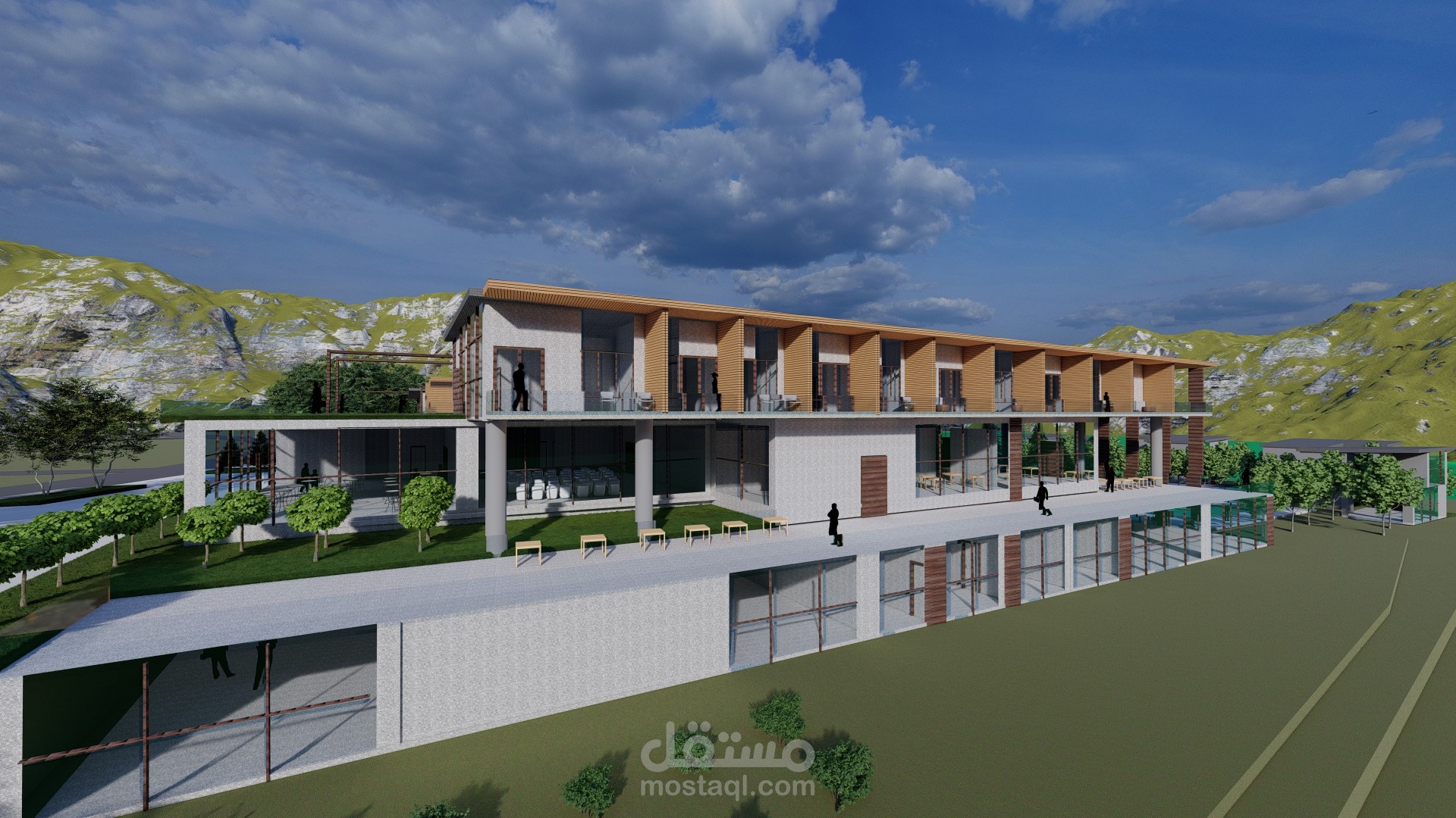 مشروع فندق ومدرسة تعليمية في تركيا