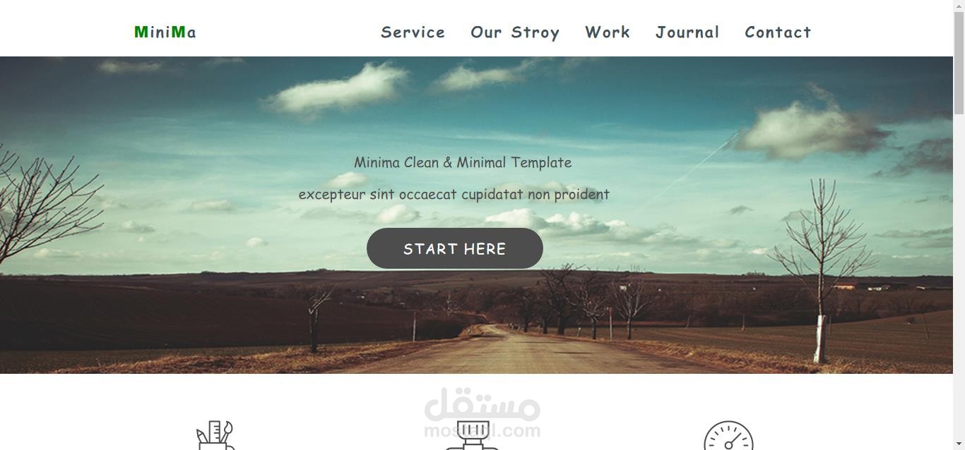 web design (تصميم موقع كامل )