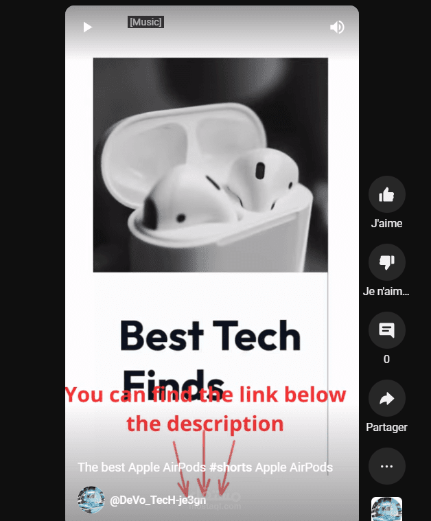 فيديو قصير ترويجي لشراء سماعات ابل اللاسلكية من متجر امازون