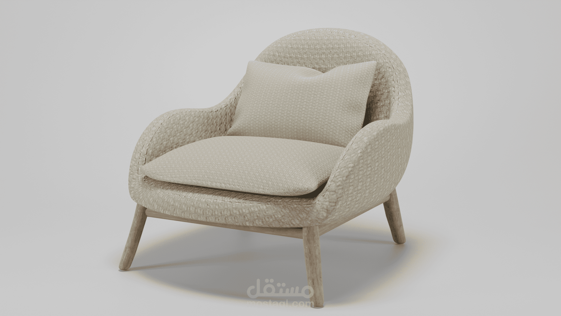 Swoon Lounge Chair 3D model - نموذج ثلاثي الأبعاد لكرسي Swoon Lounge