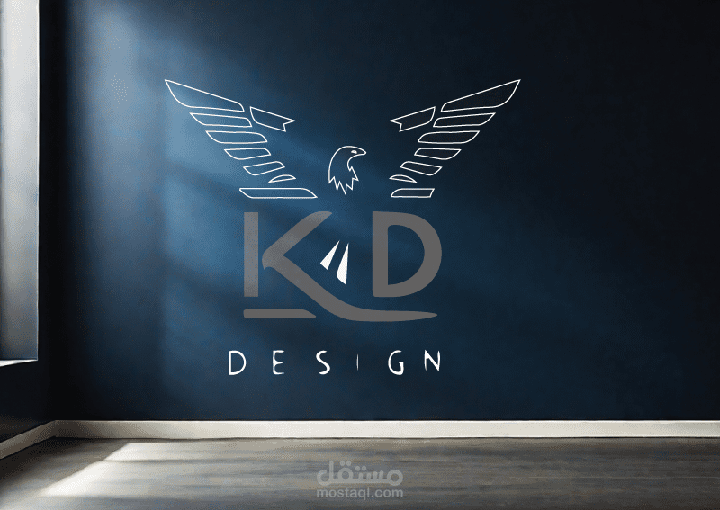 تصميم  شعار شركتي K.D design