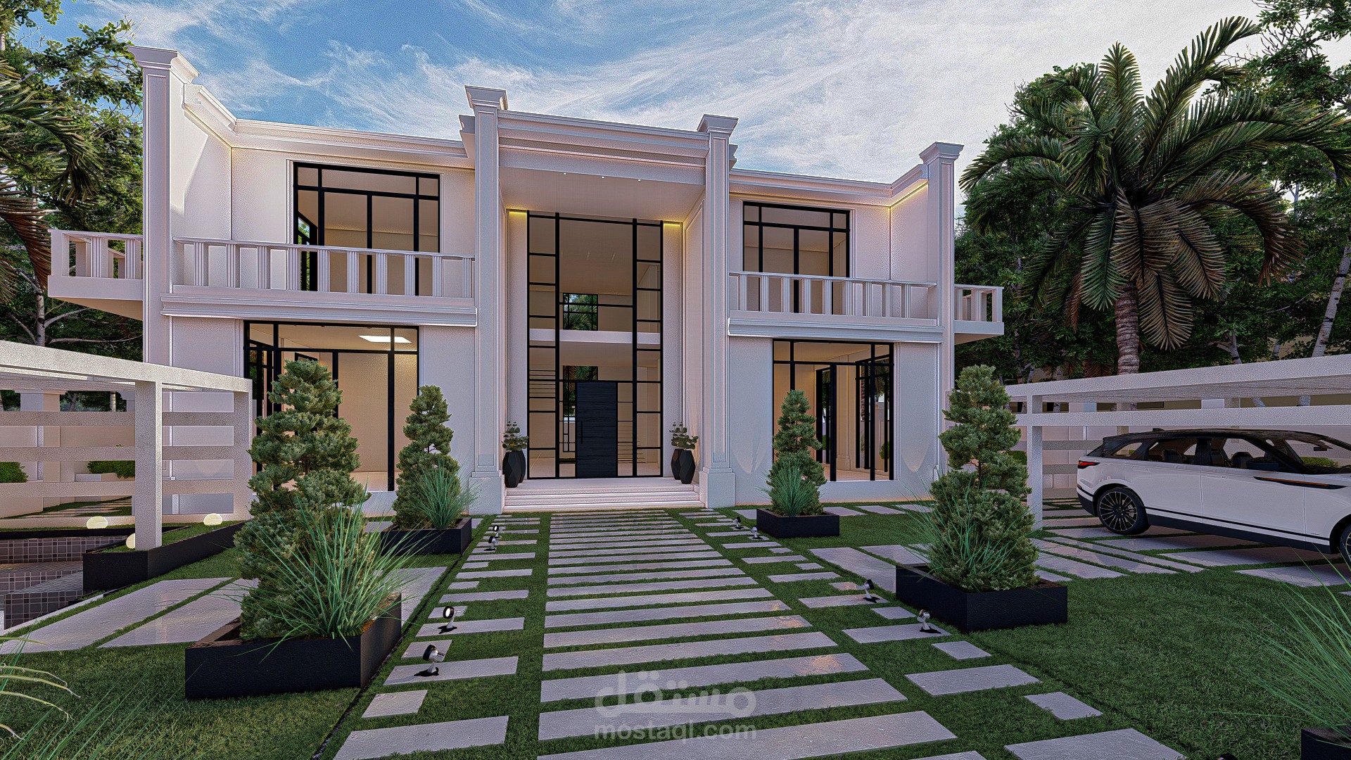 Architectural Design | Neo-Classic Villa 02