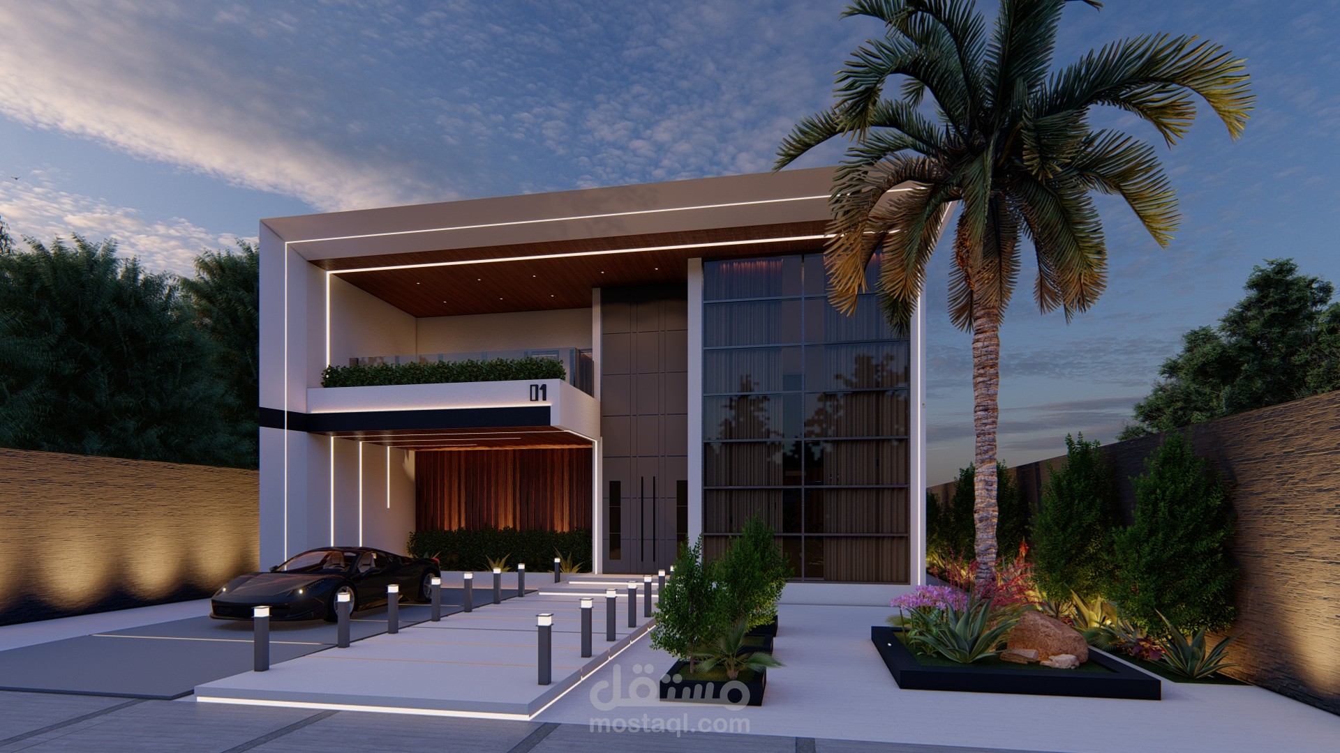 01 Architectural Design | Modern Villa