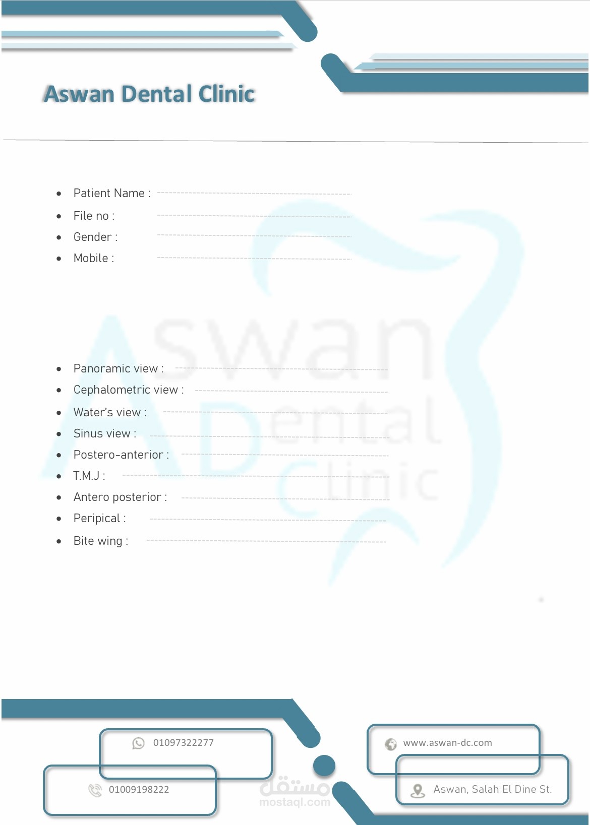 X-ray scan