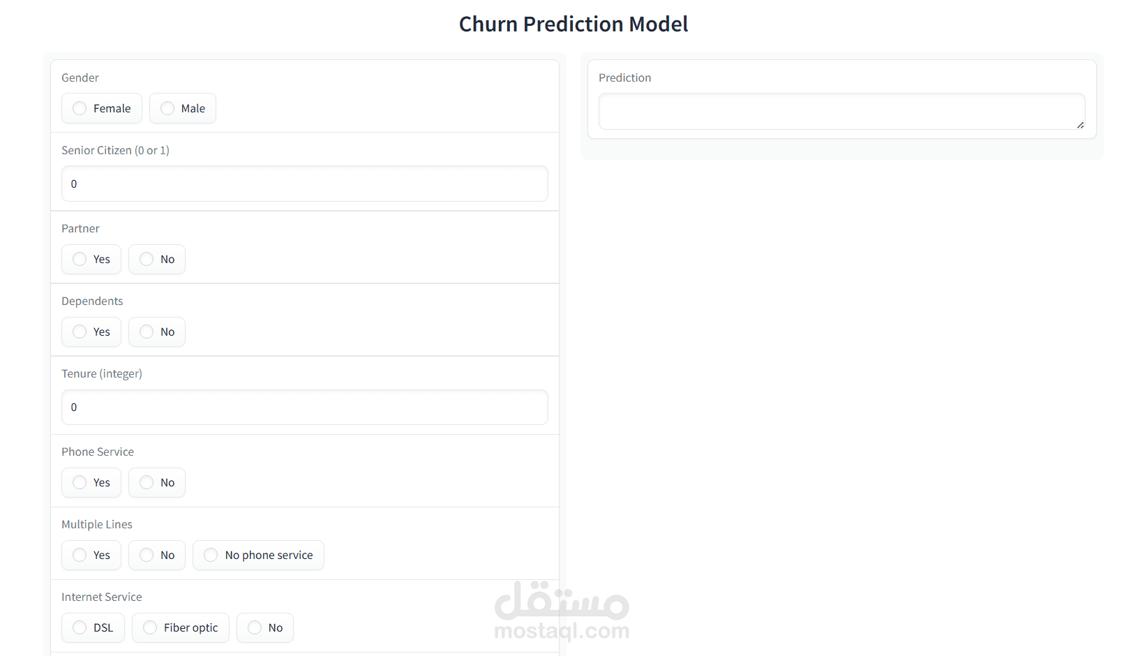 Churn Prediction Model