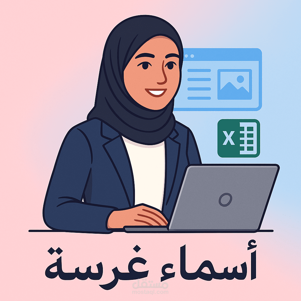 ملف نموذج احترافي لإدخال بيانات الموظفين باستخدام Excel