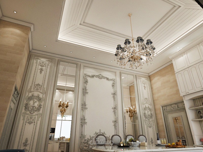 تصميم قصر بقطر ومتابعة التنفيذ عن بعد