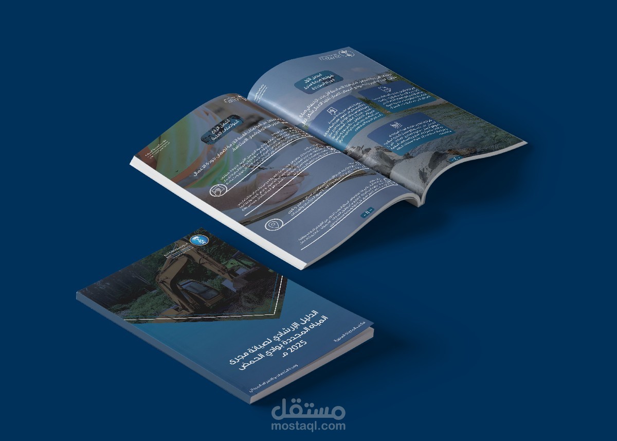 تصميم ملف تعريفي بمشروع
