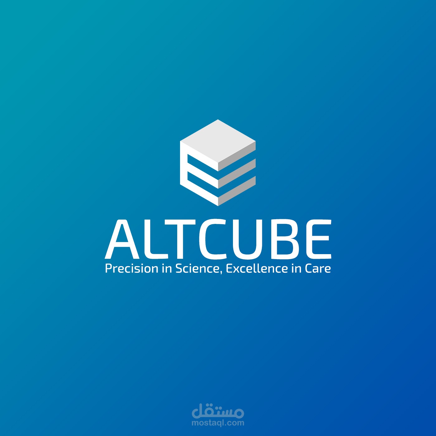 هوية بصرية لشركة طبية Altcube LLC