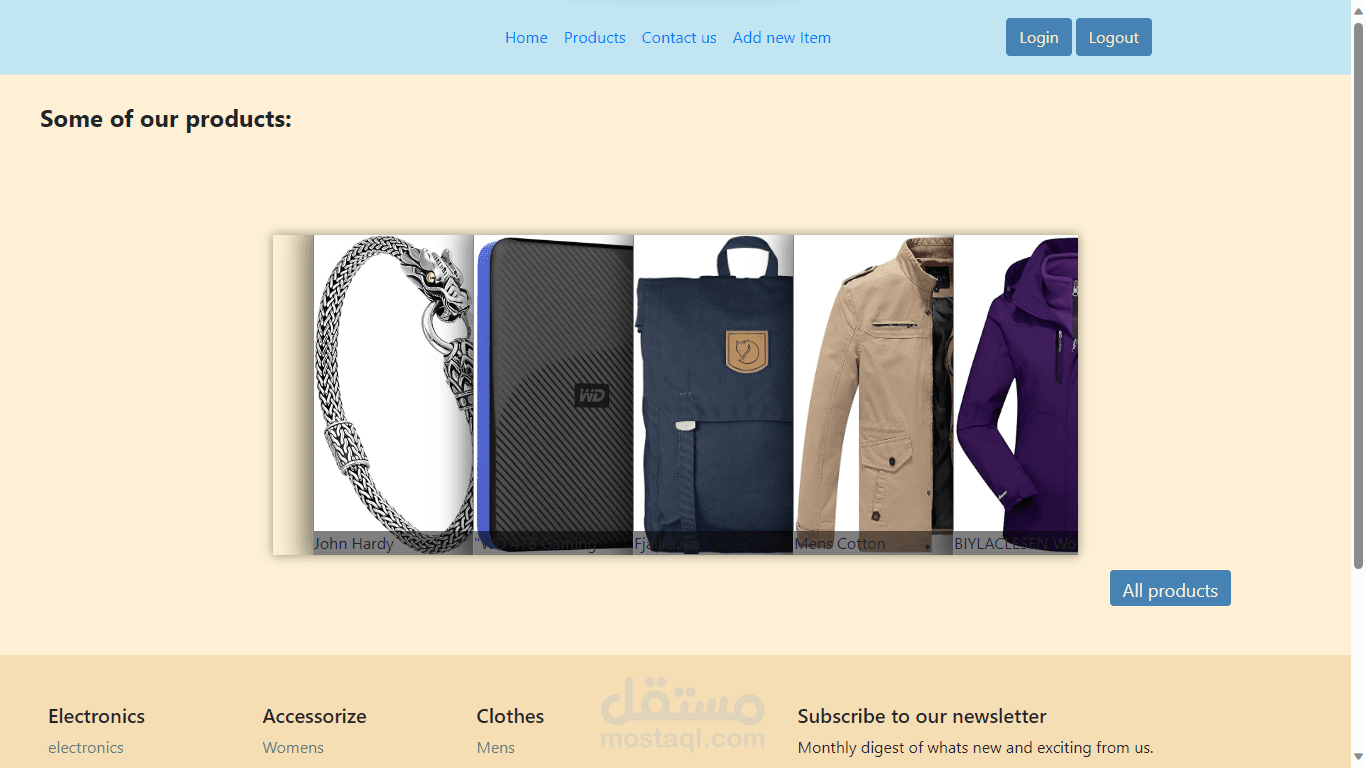 مطور ويب متكامل (Full-Stack) - منصة FashionFlow للتجارة الإلكترونية