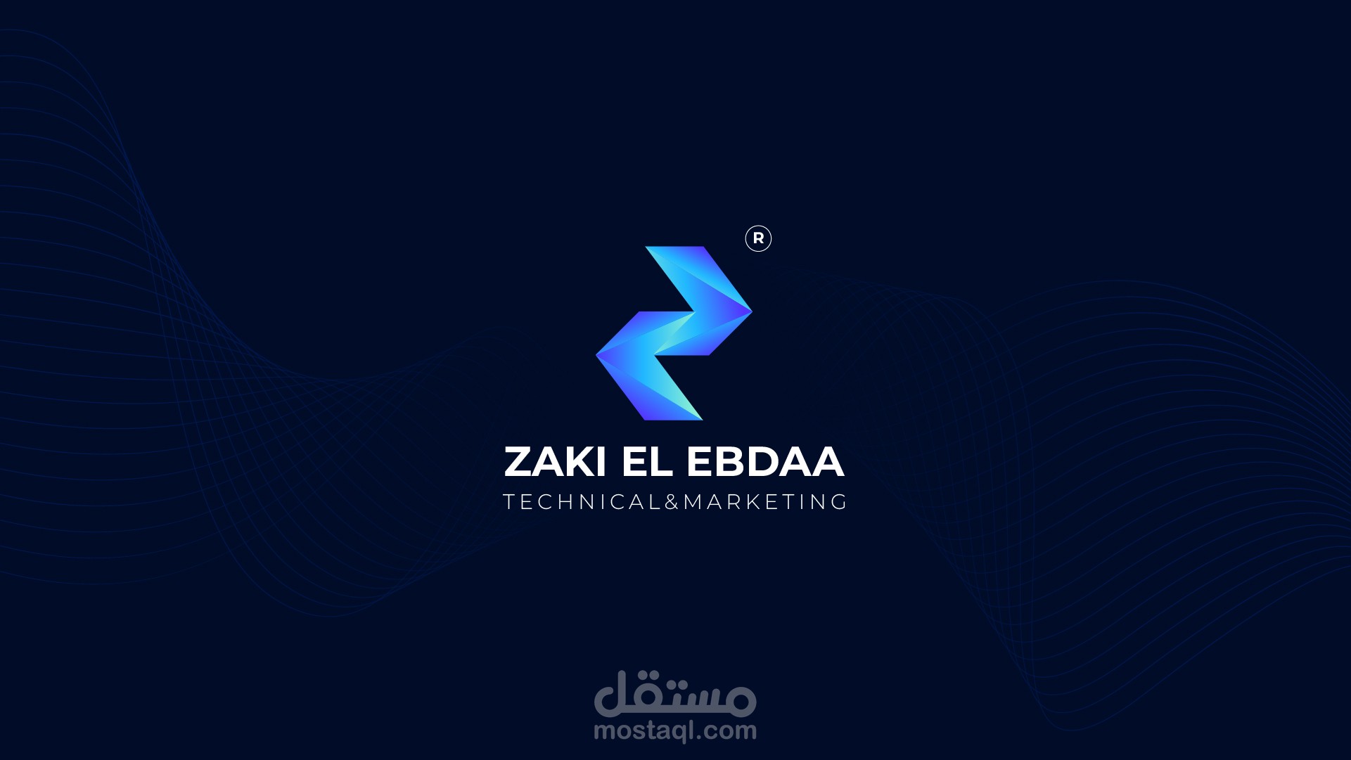 هويه بصريه  zaki el ebdaa Logo&visual identity& brand guidelines