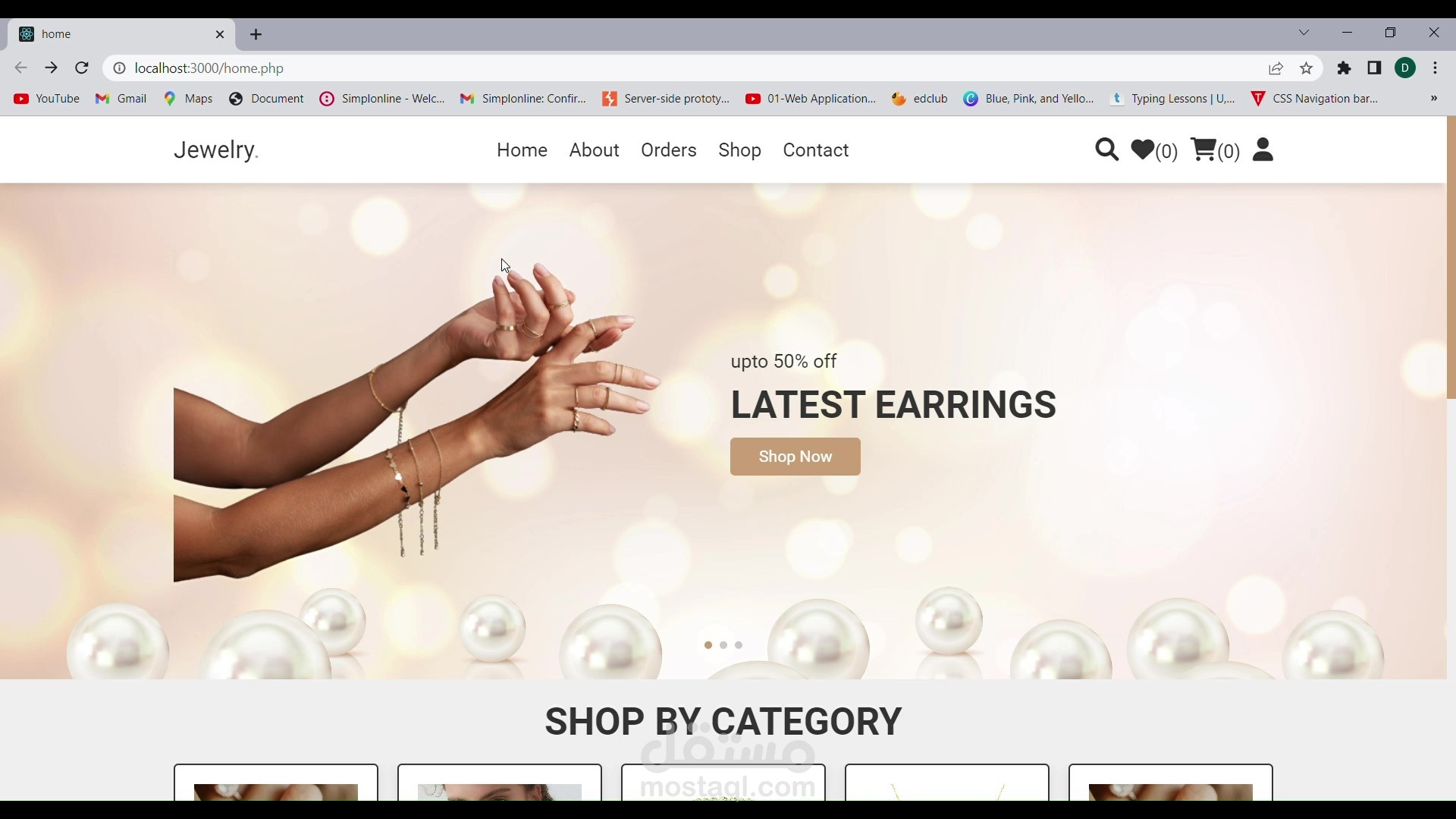 Jewelry eCommerce
