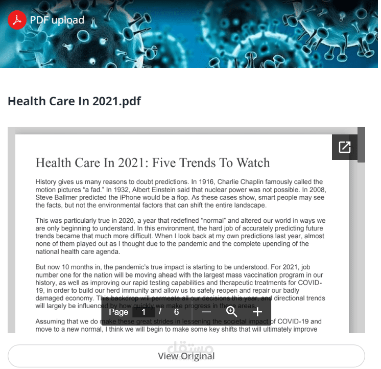 Health Care In 2021