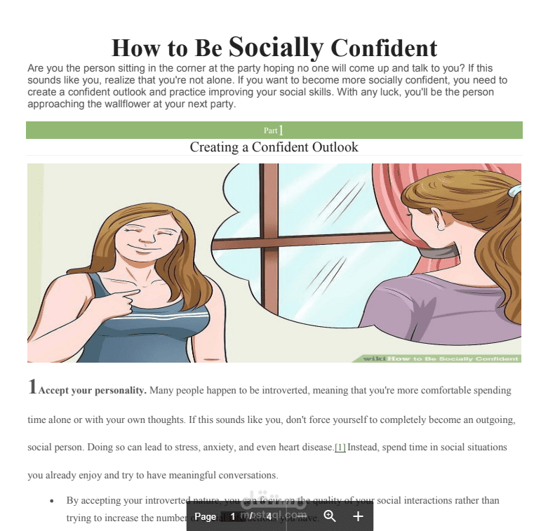 How to Be Socially Confident