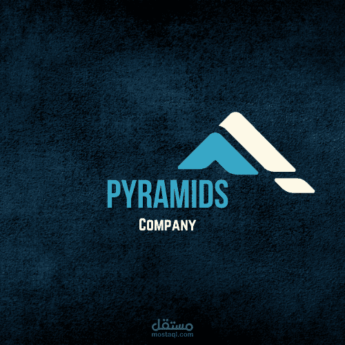 تصميم شعار لشركة بيرامدز للمقاولات
