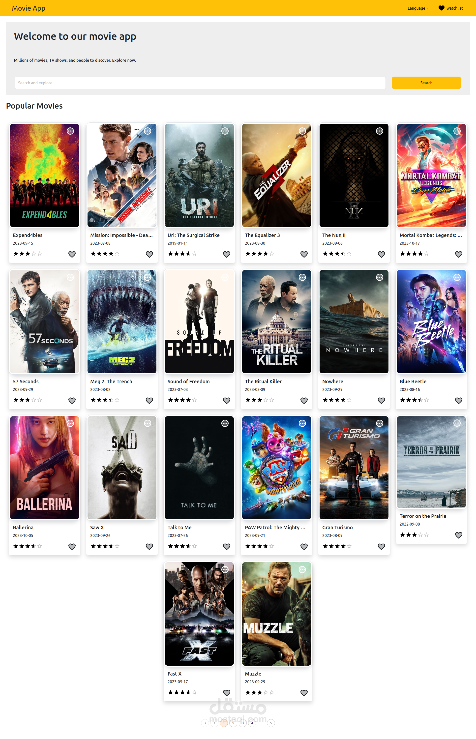 Movie app