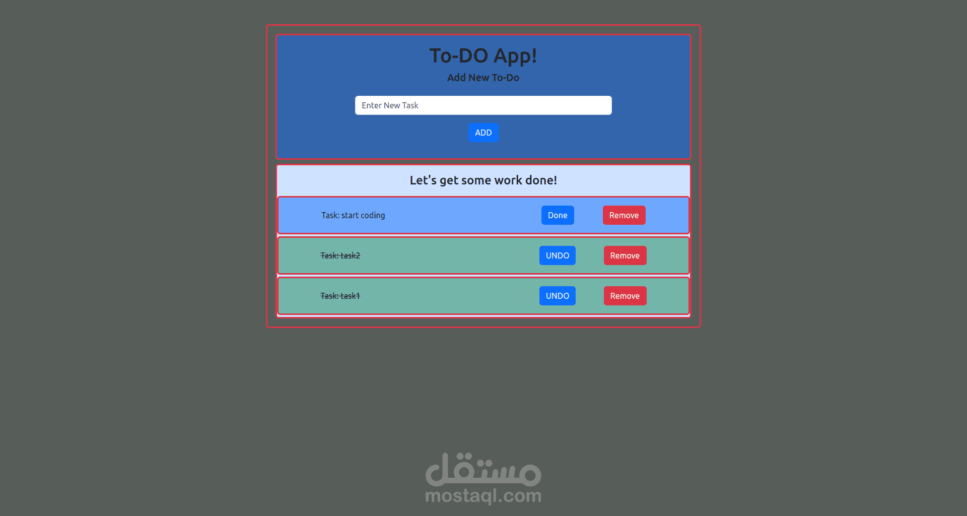 to do app