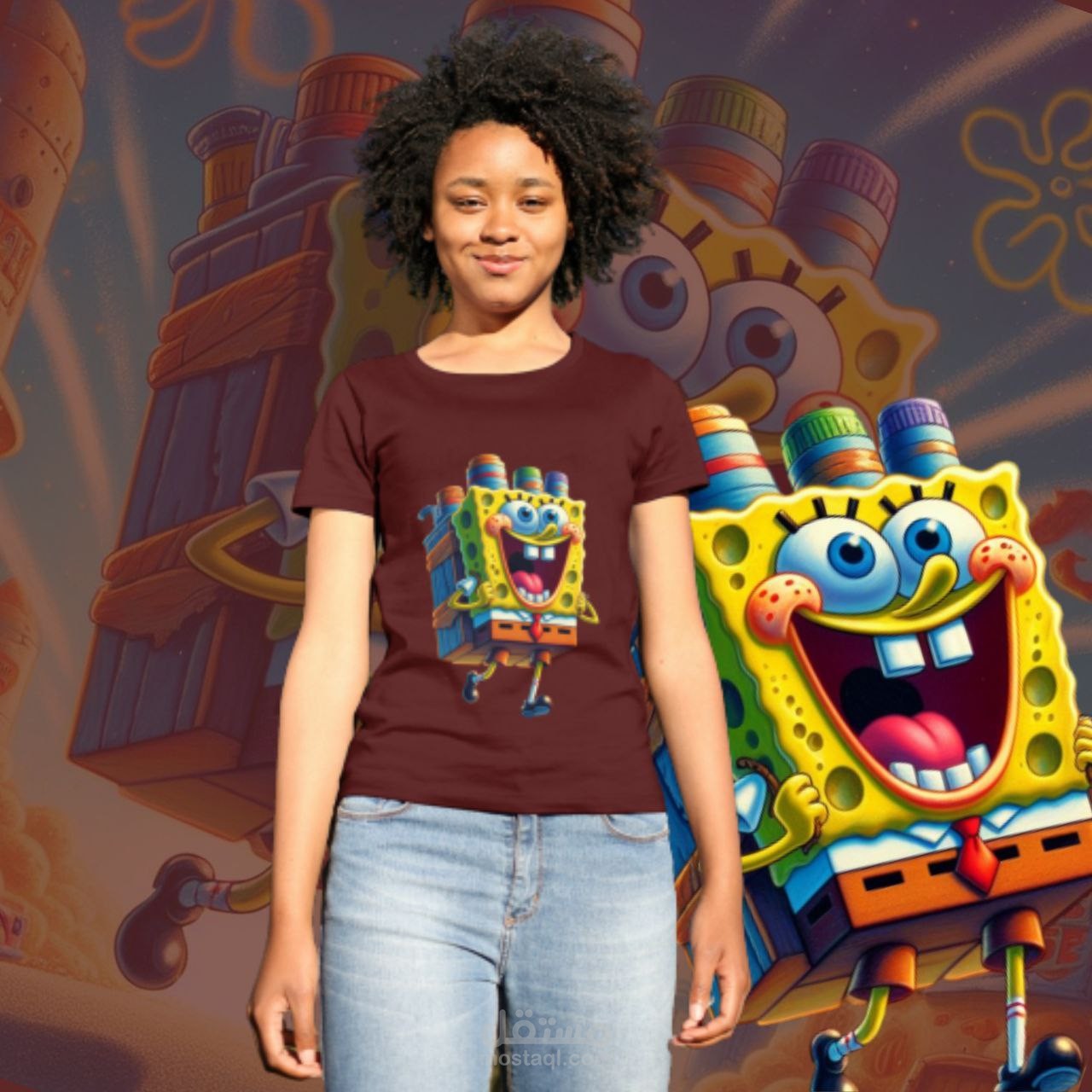 I will do amazing cartoon t shirt design for you