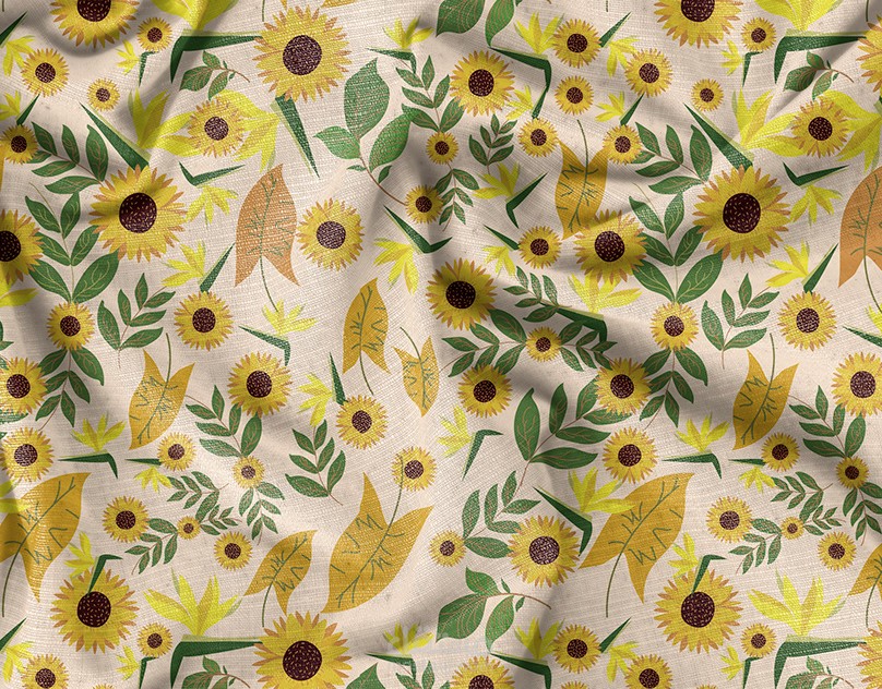 sunflower pattern