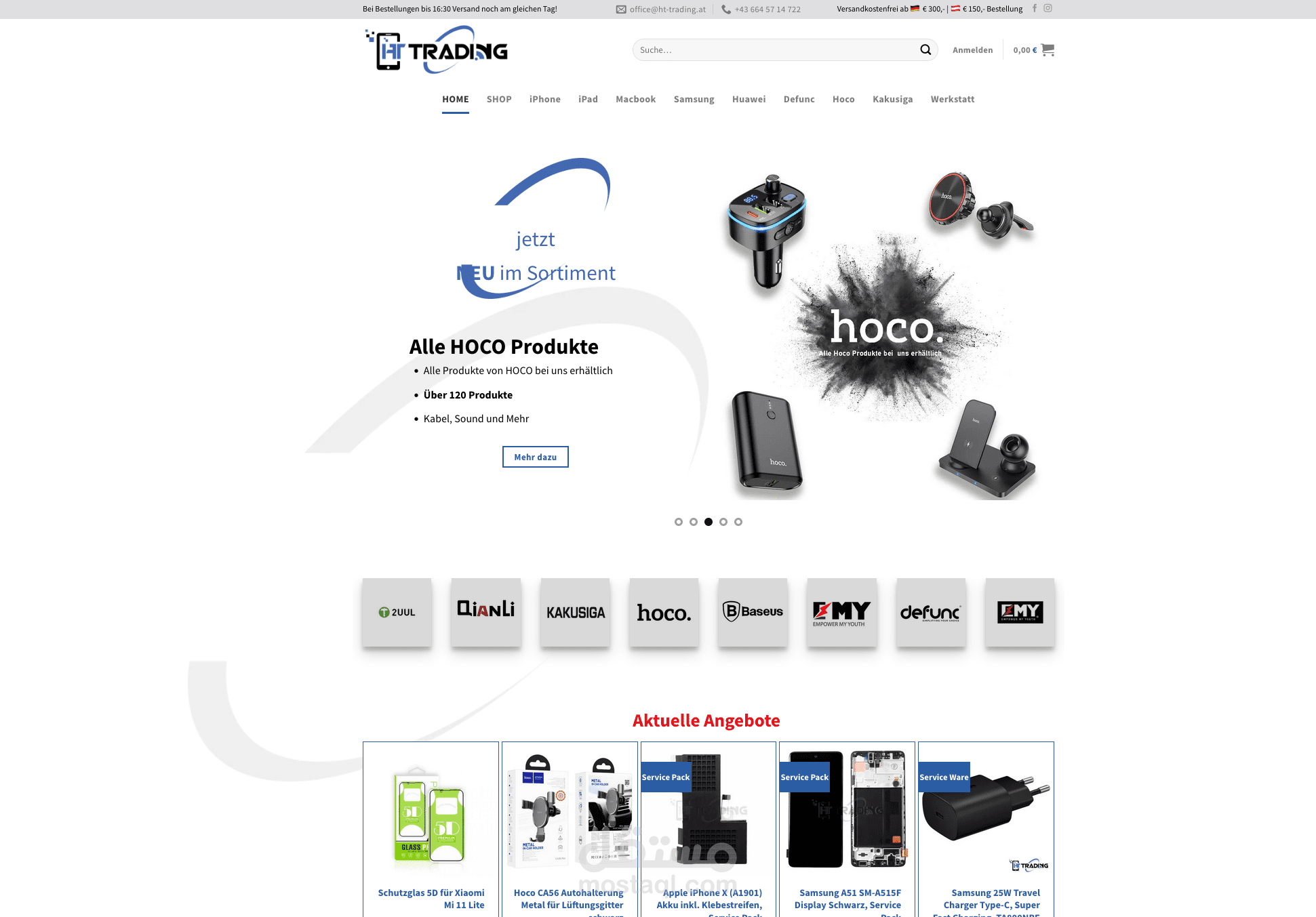 wordpress for mobile shop
