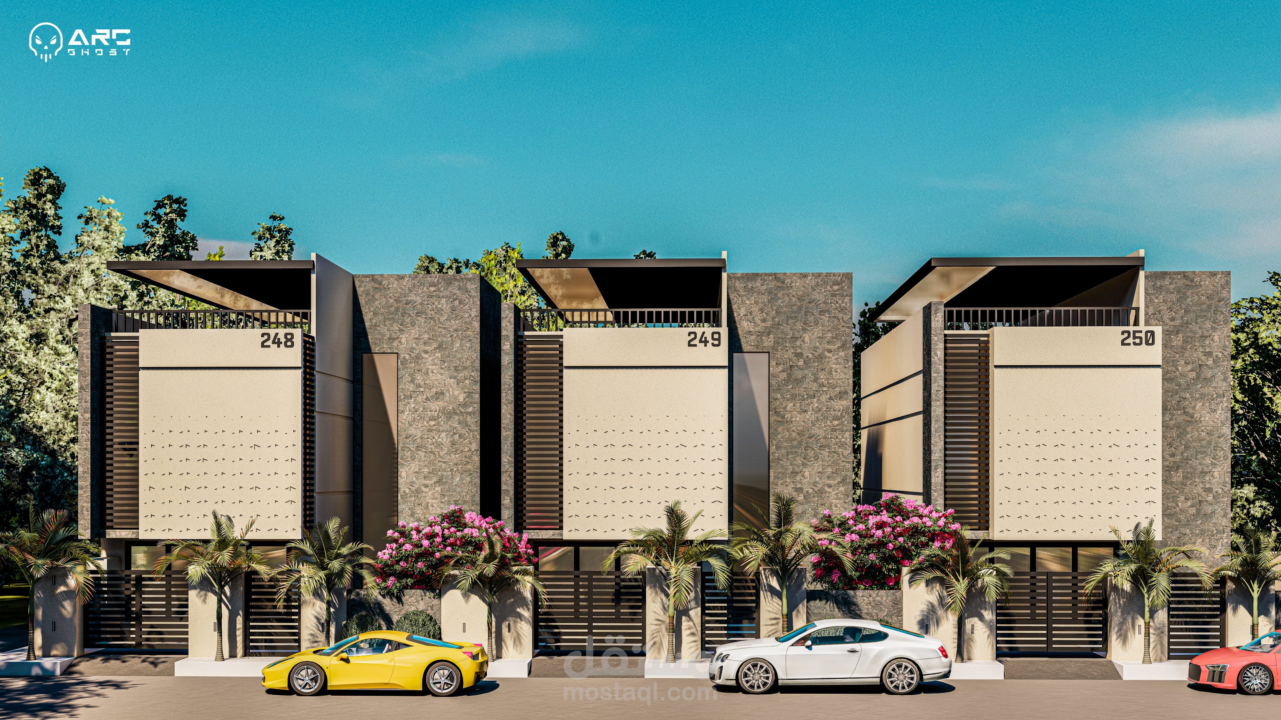 تصميم واجهة معمارية