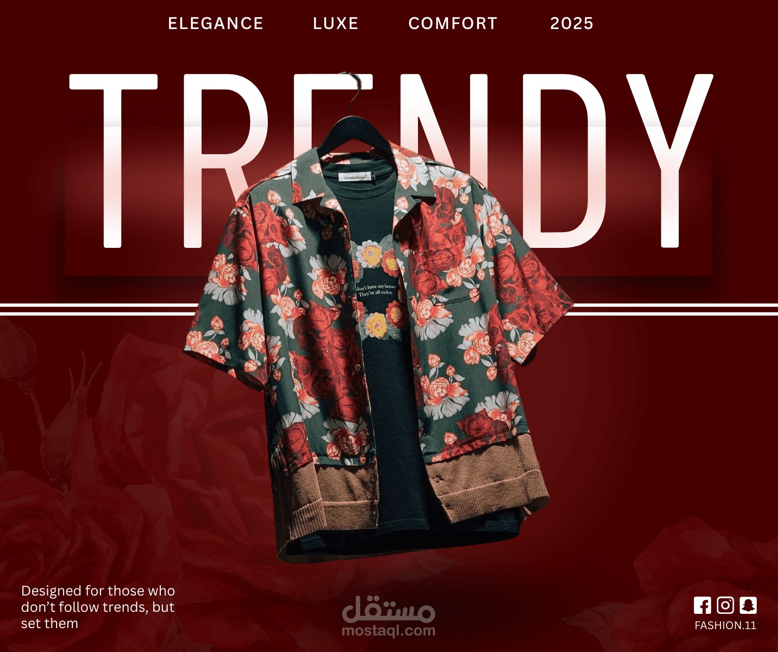 سوشيال ميديا أزياء-Fashion Social Media Designs