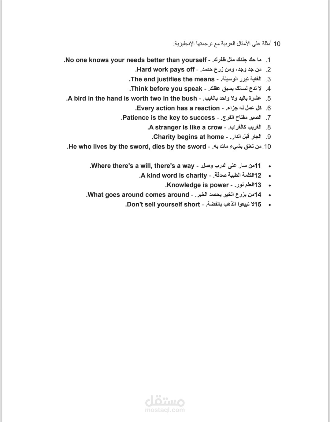 الكتابه والترجمة