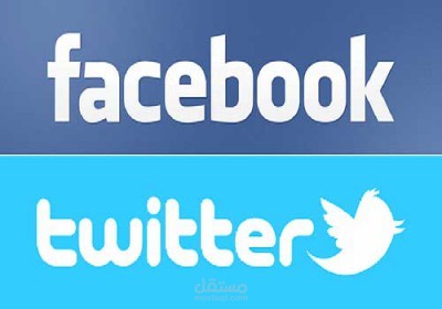 ادارة لصفحتك على فيسبوك او تويتر