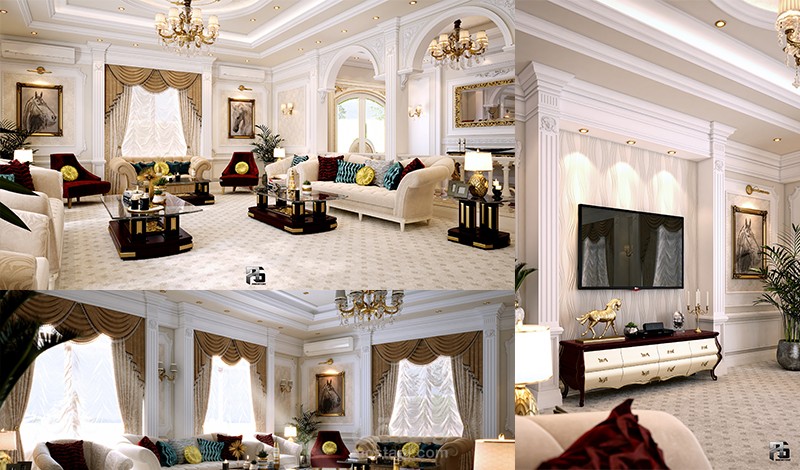 تصميم غرفة معيشه