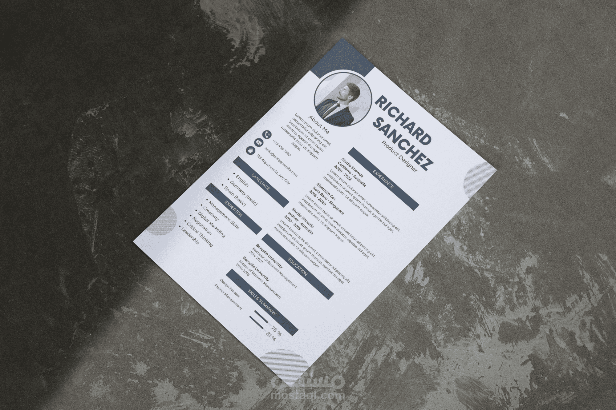 CV design_تصميم سيره ذاتيه