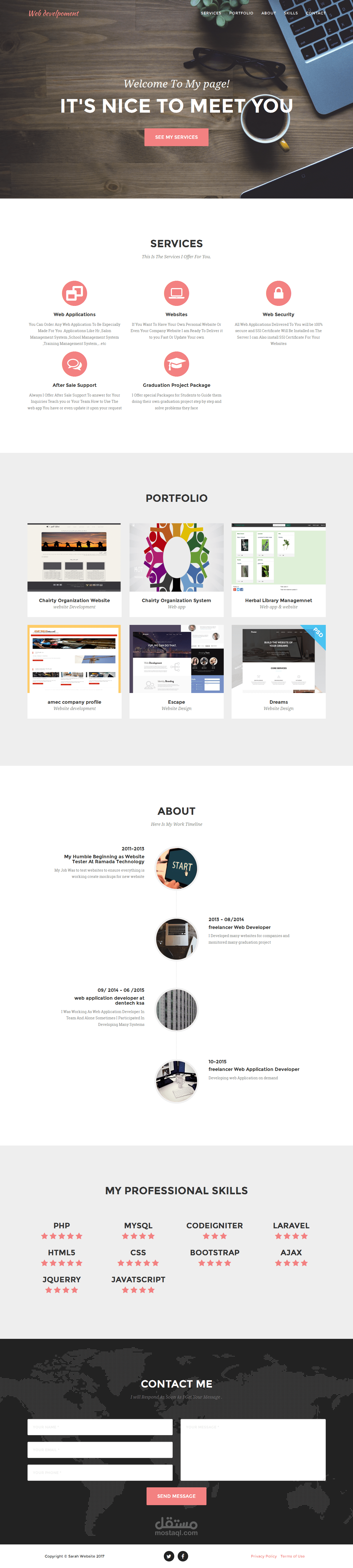 web development agency profile