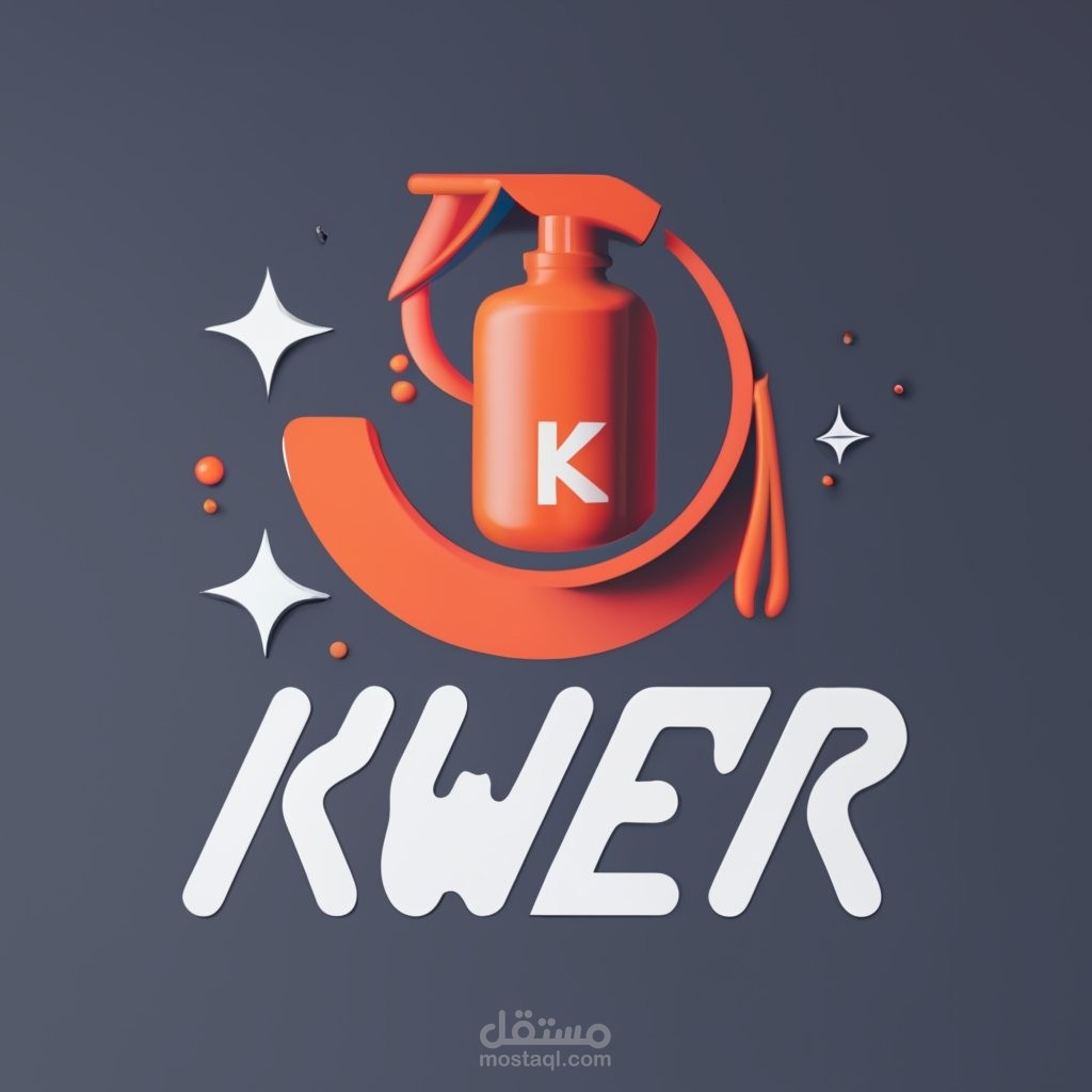 تصميم شعار لشركة تنظيف