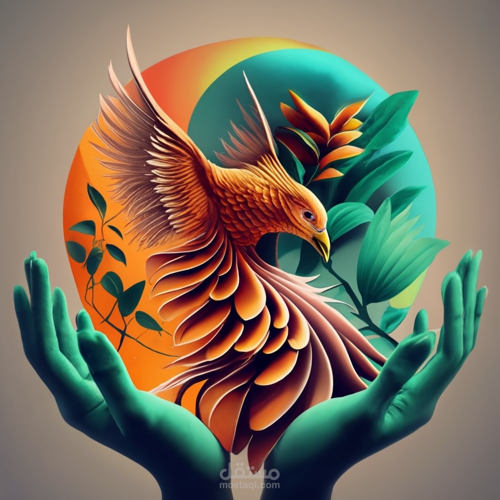 تصميم شعار لمحل بيع الطيور