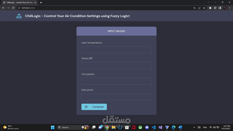 Fuzzy Logic Project - Air Conditioning System Controller