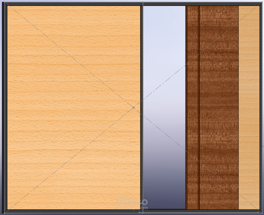 Wooden wall design