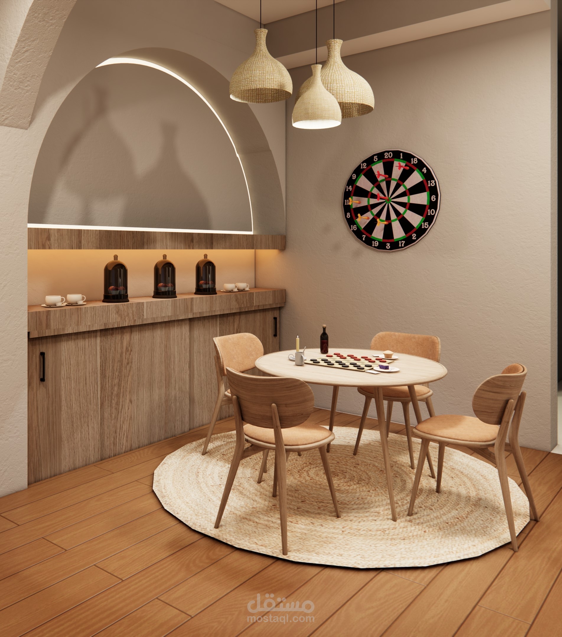 تصميم ركن ألعاب