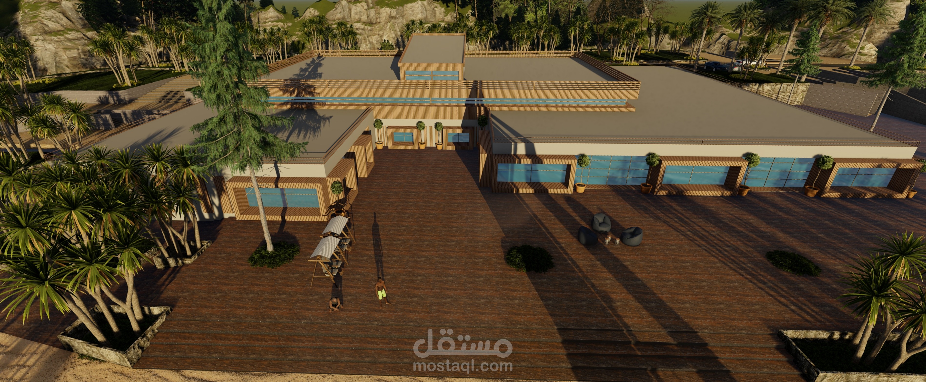 تصميم شاليهات بحرية في جمهوية مصر العربية