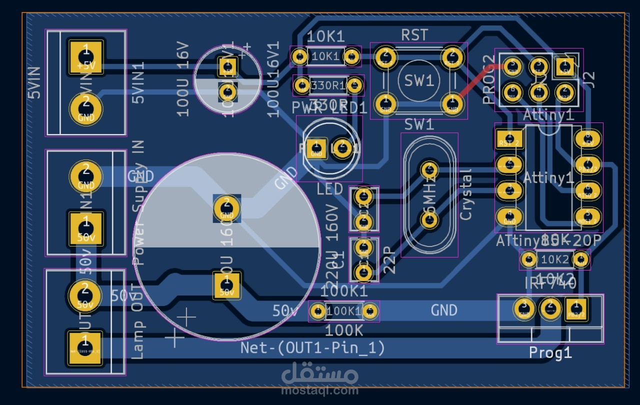 Designing a PCB board based on client needs