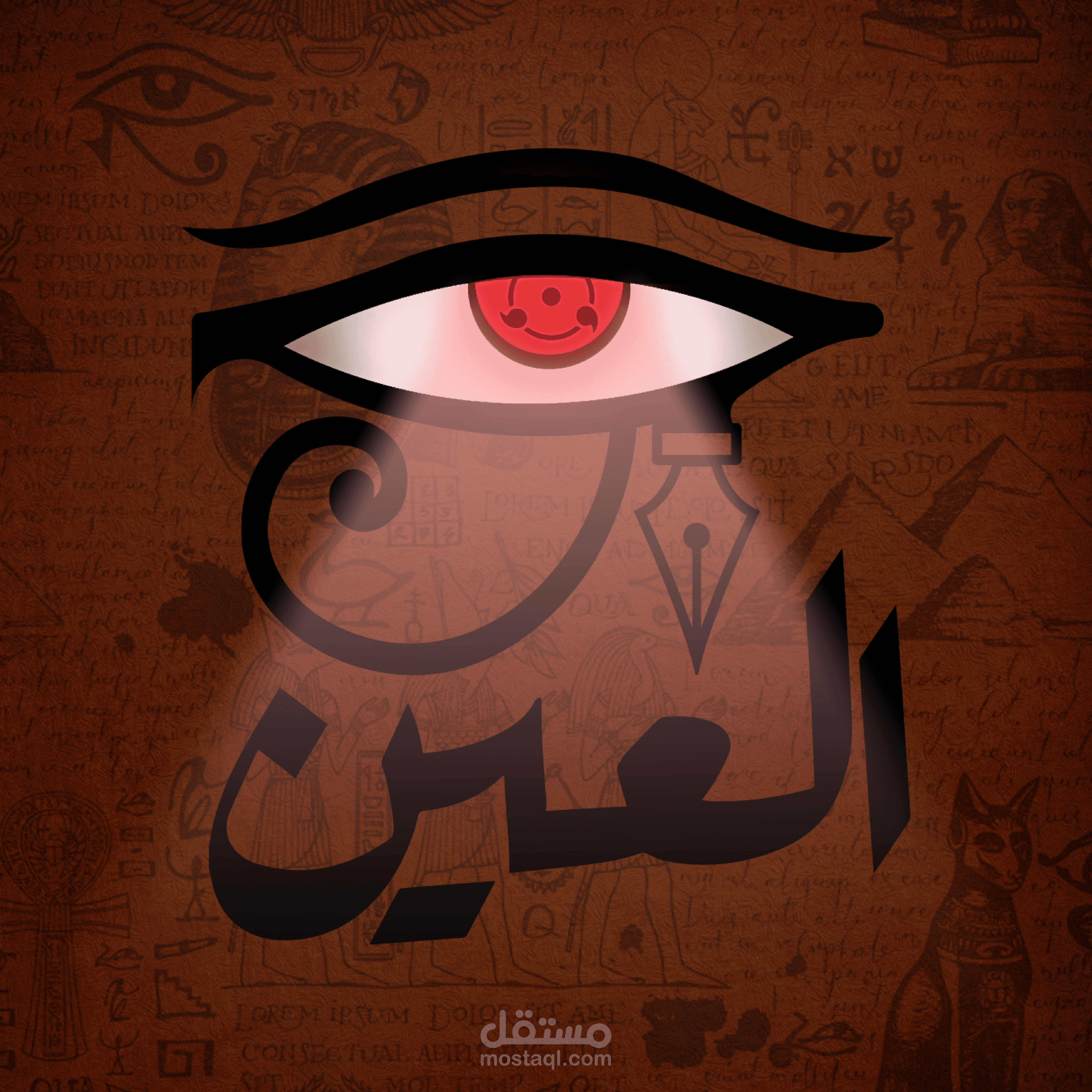 THE EYE "  for graphic design " logo design