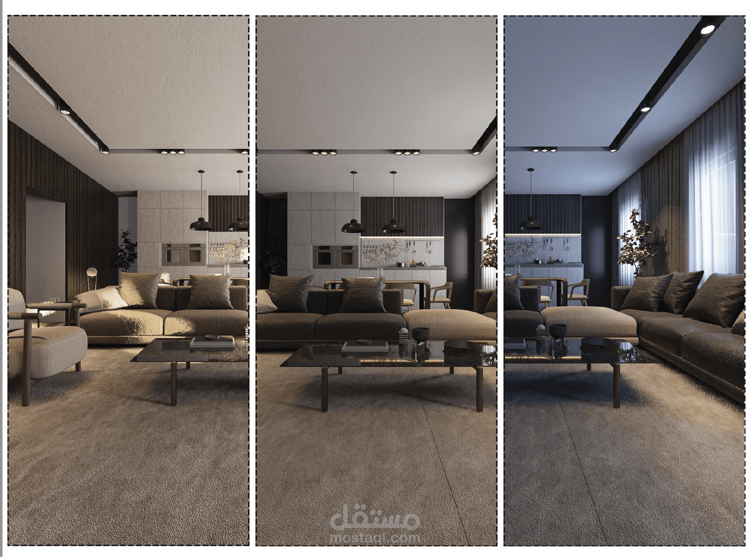 تطبيق ورشة لفراغ استقبال