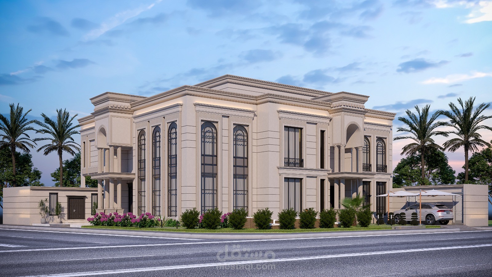 تصميم إنشائي لفيلا سكنية طبقا للكود السعودي والامريكي